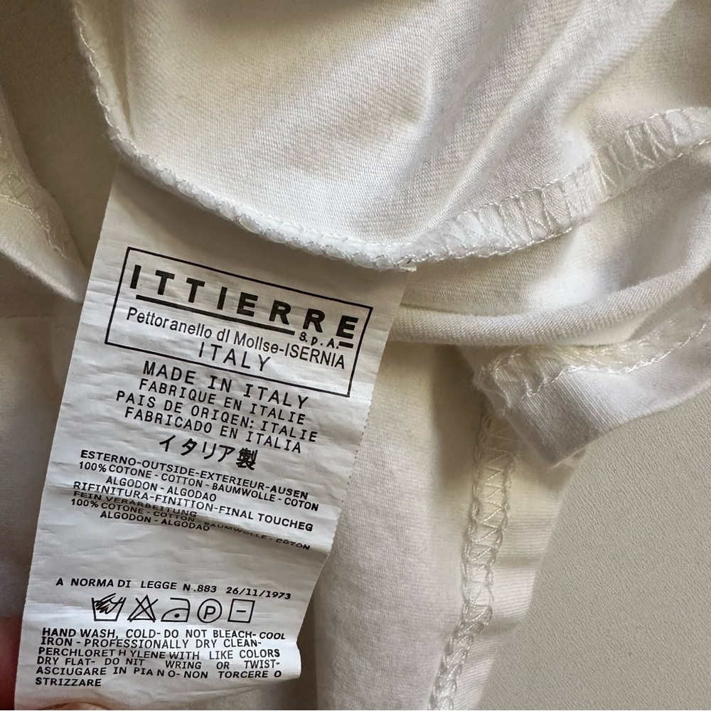 Dolce & Gabbana “All The Lovers” White Tank Top Size Small - Picture 4 of 5